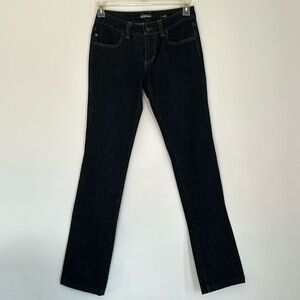 Serfontaine Fox Straight Leg Jean Dark Wash 27 Low Rise